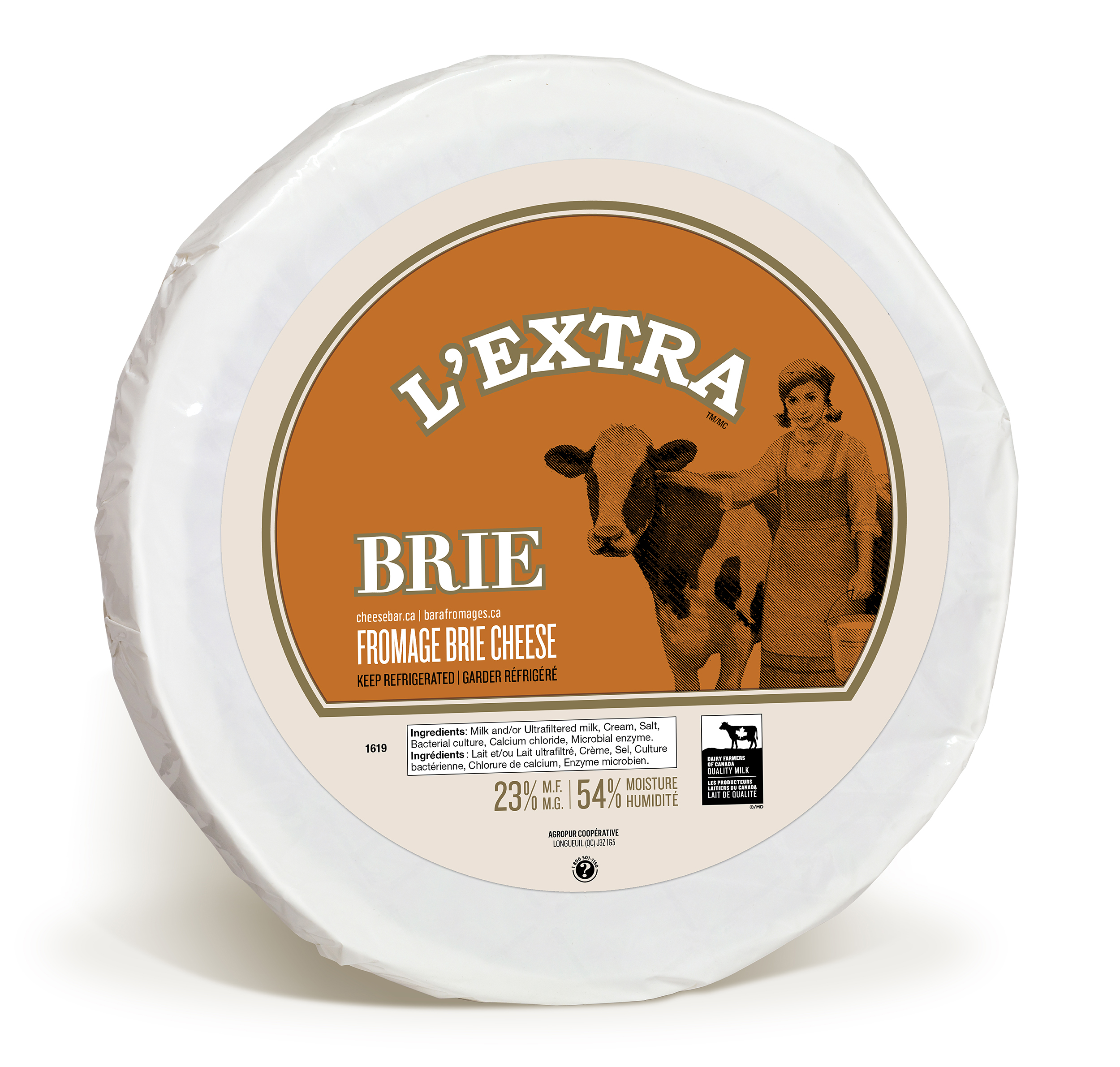 AGROPUR SIGNATURE L'EXTRA BRIE 3KG | Agropur Solutions
